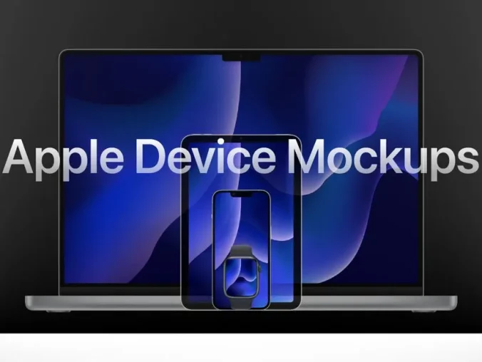 苹果产品样机免费下载-Figma社区资源
