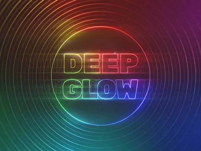真实高级辉光发光特效AE中文汉化插件Deep Glow v1.5.2