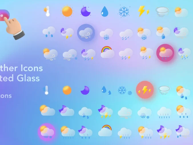 Figma毛玻璃 icon图标