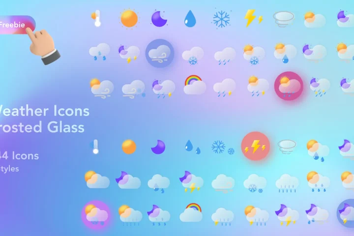 Figma毛玻璃 icon图标 – 懂媒网