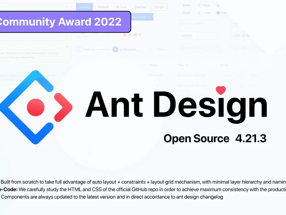 常用的B端大厂Figma组件库
